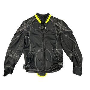 Nexgen Motorcycle Jacket Womens S Small 2199 Turtle Shell Padded Riding *READ